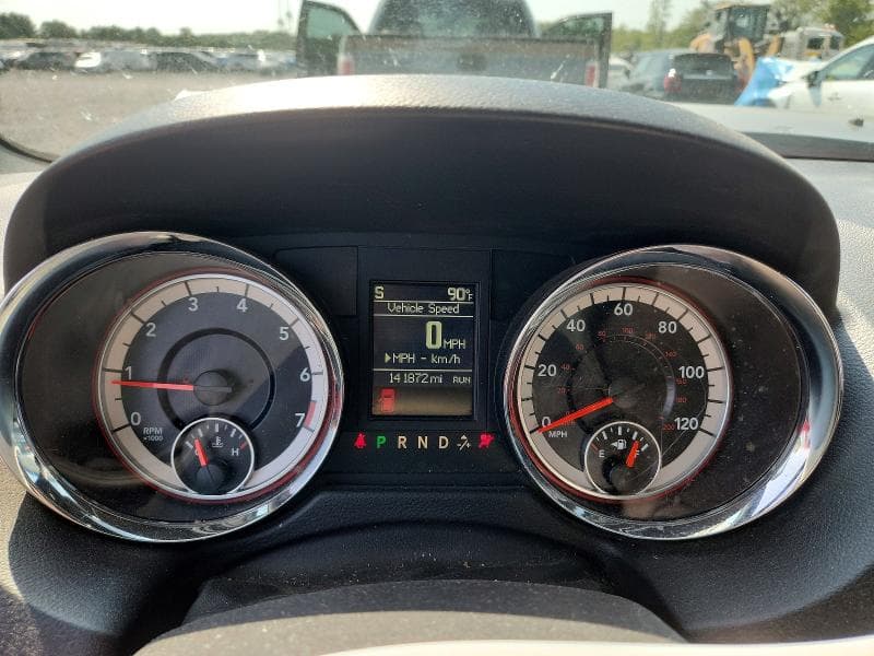 2017 DODGE GRAND CARAVAN GT 9