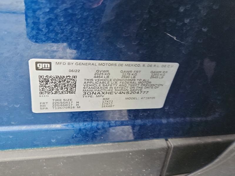 2022 CHEVROLET EQUINOX LS 13