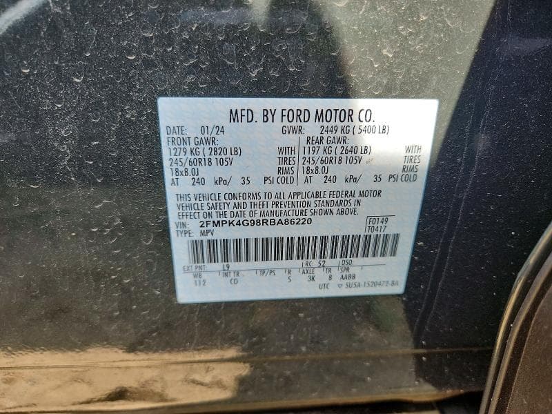 2024 FORD EDGE SE 13
