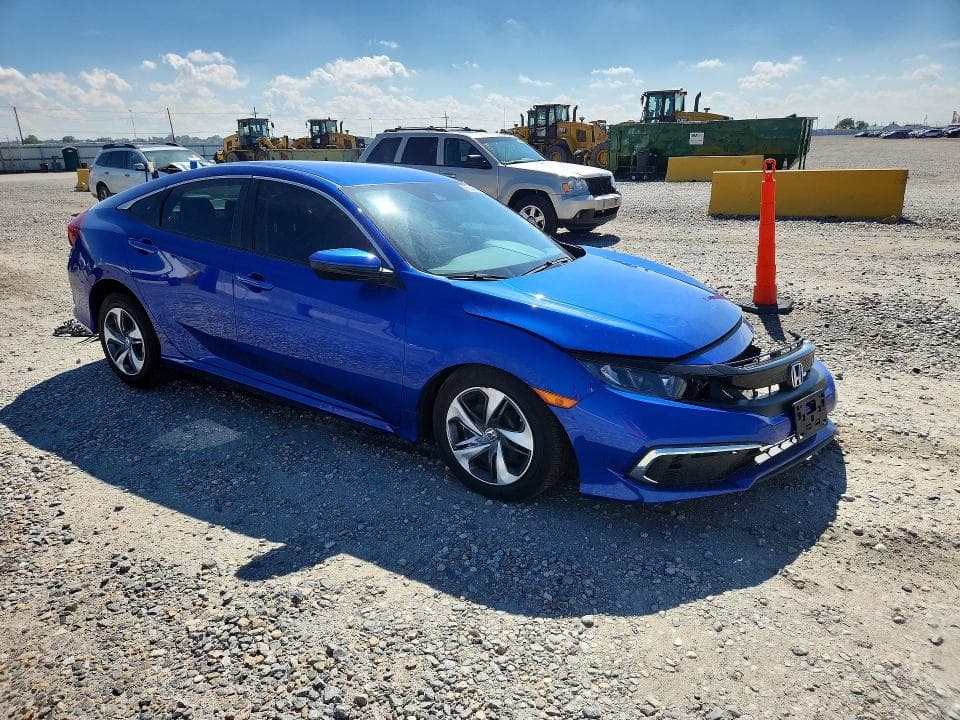2019 HONDA CIVIC LX 4