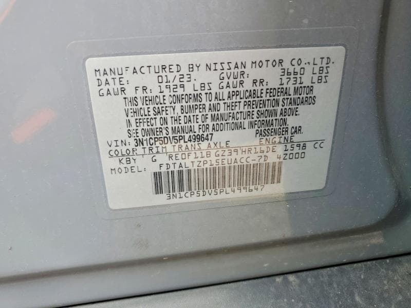 2023 NISSAN KICKS SR 13