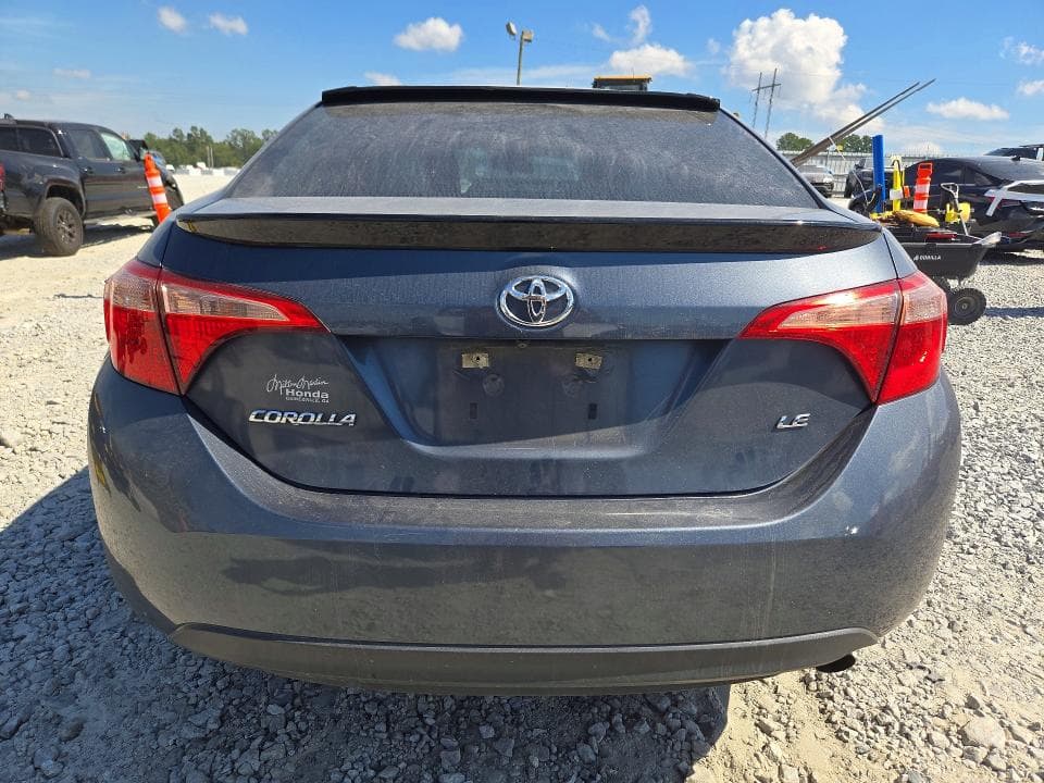 2017 TOYOTA COROLLA LE 6