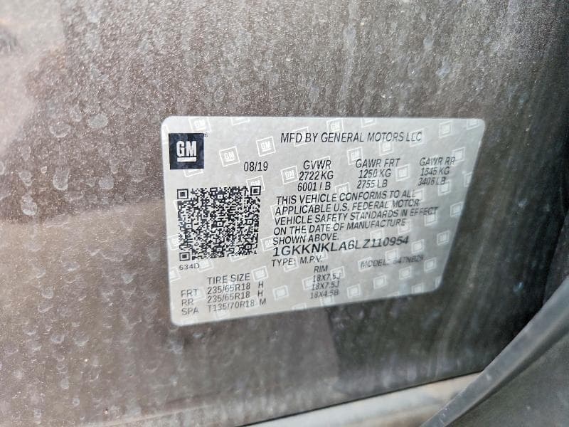 2020 GMC ACADIA SLE 13