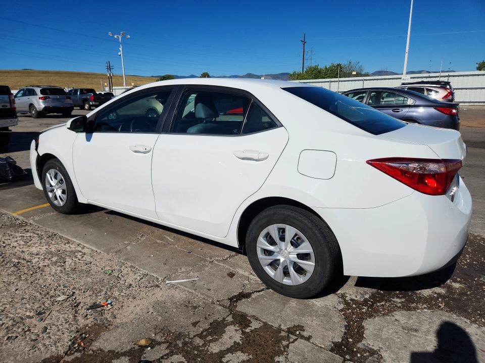 2018 TOYOTA COROLLA L 2