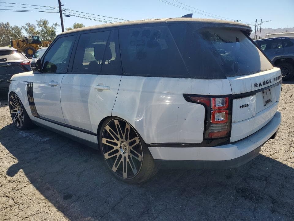 2017 LAND ROVER RANGE ROVER HSE 2