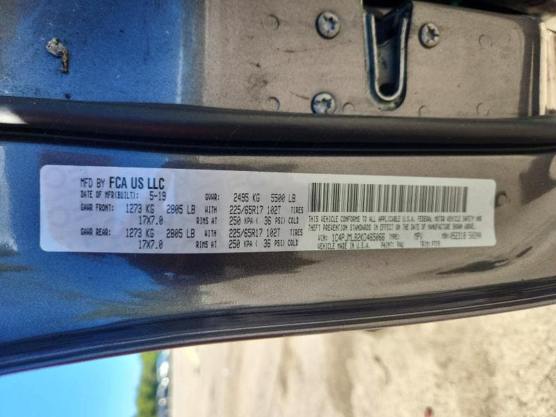 2019 JEEP CHEROKEE LATITUDE PLUS 13