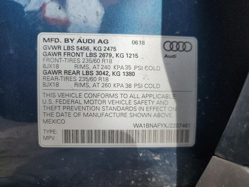 2018 AUDI Q5 PREMIUM PLUS 13