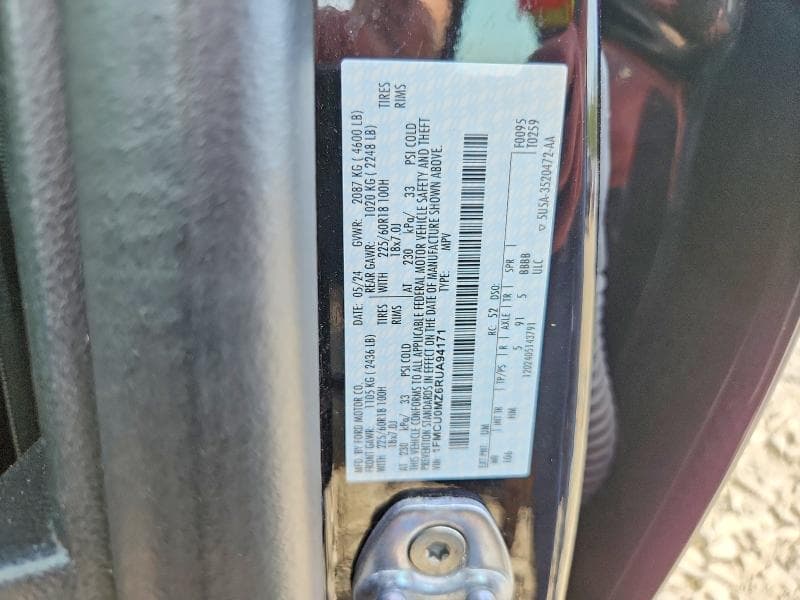 2024 FORD ESCAPE ST LINE 13