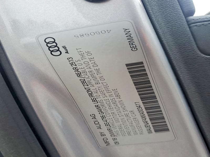 2019 AUDI A4 PREMIUM PLUS 12