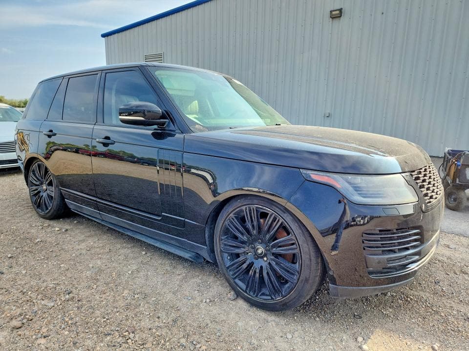 2019 LAND ROVER RANGE ROVER SUPERCHARGED 4