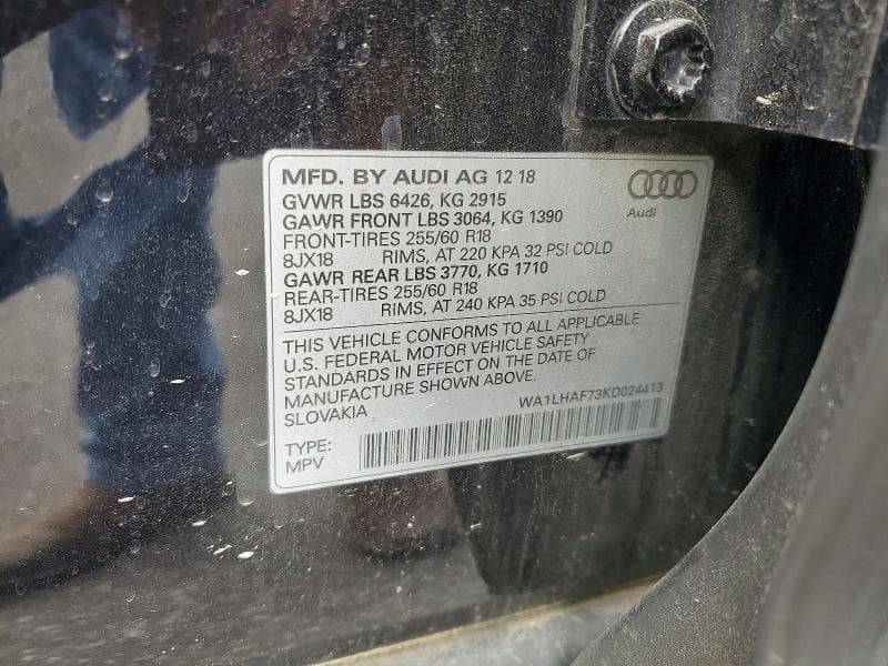 2019 AUDI Q7 PREMIUM PLUS 13