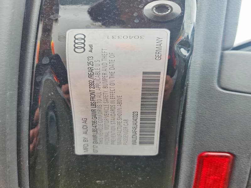 2018 AUDI A4 PREMIUM 12