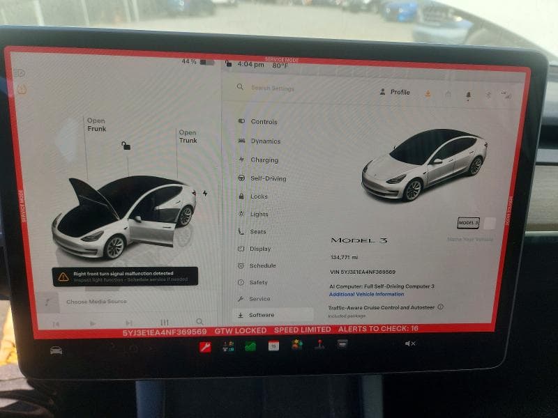2022 TESLA MODEL 3 9