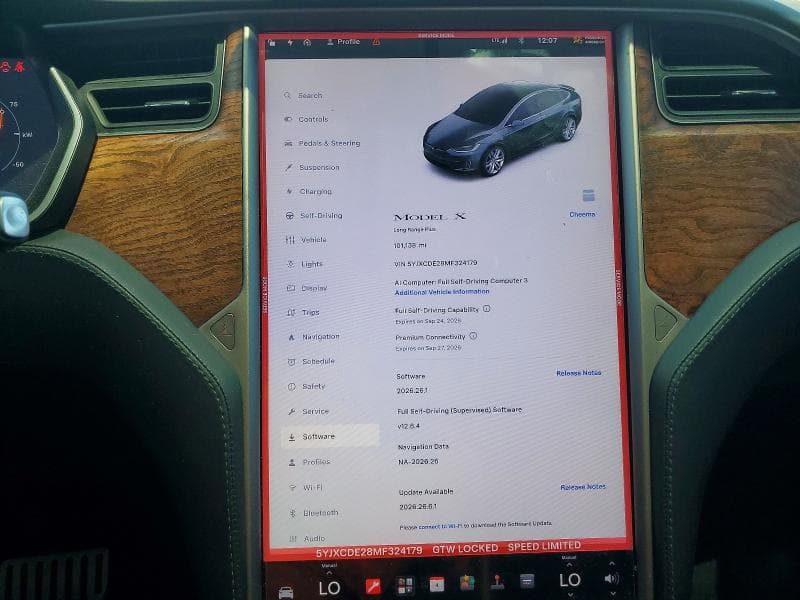 2021 TESLA MODEL X 9
