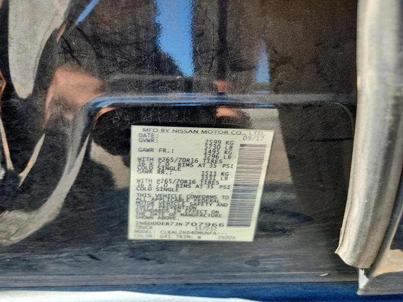 2018 NISSAN FRONTIER SV 12