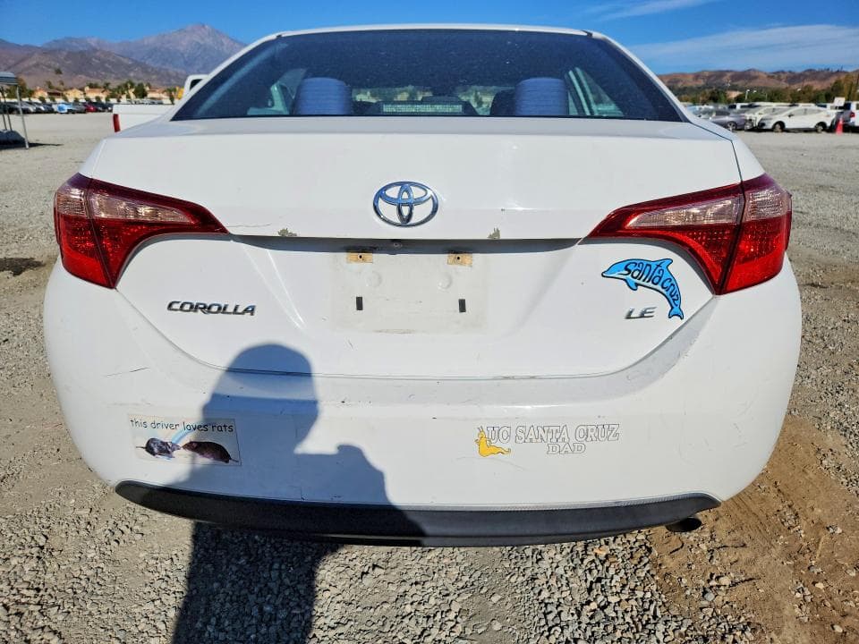 2019 TOYOTA COROLLA LE 6