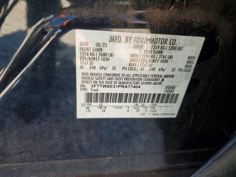 2023 FORD MAVERICK XL 12