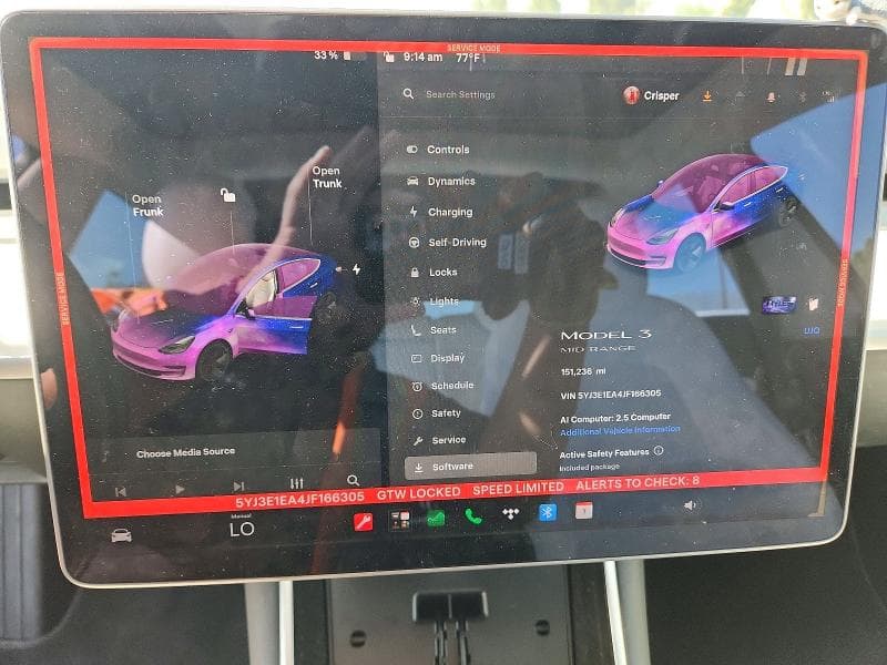 2018 TESLA MODEL 3 9