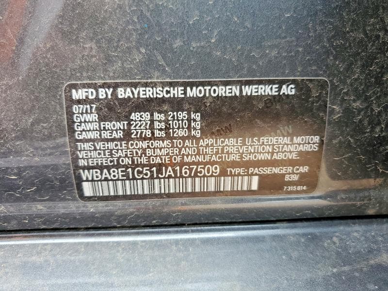 2018 BMW 330E 12