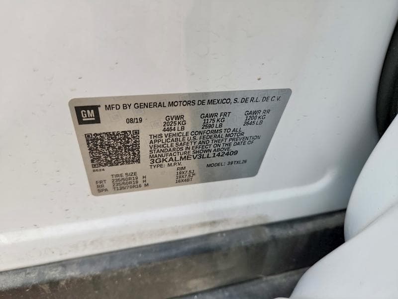 2020 GMC TERRAIN SLE 14