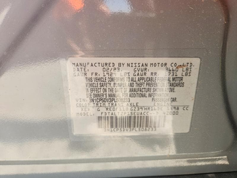 2023 NISSAN KICKS SR 13