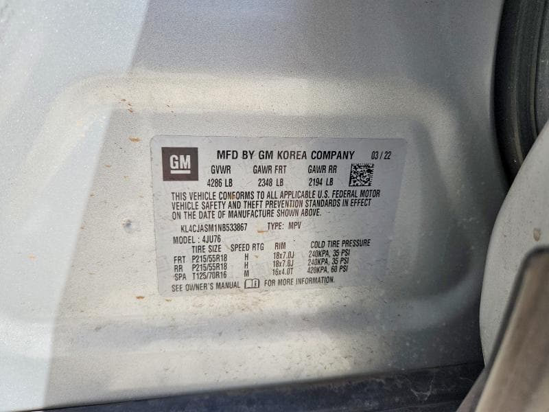 2022 BUICK ENCORE PREFERRED 13