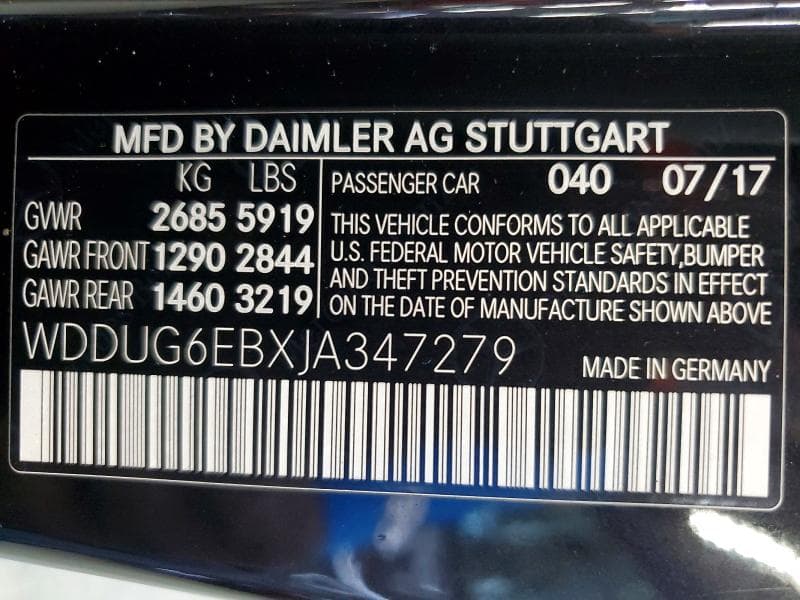 2018 MERCEDES-BENZ S 450 4MATIC 12