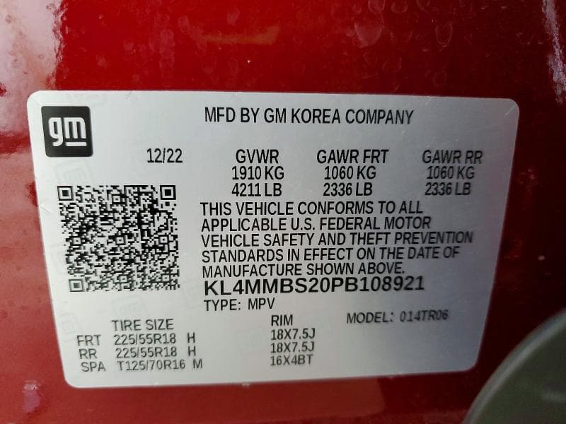 2023 BUICK ENCORE GX PREFERRED 14