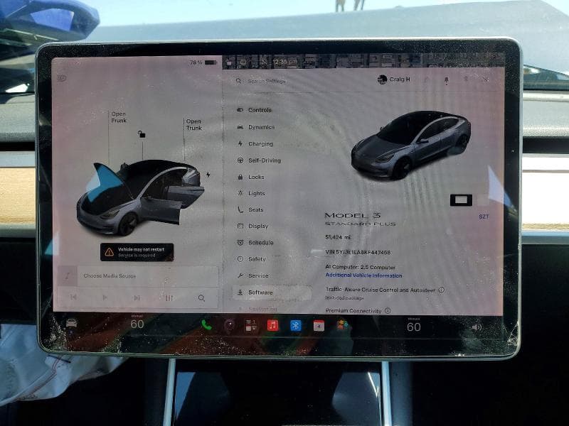 2019 TESLA MODEL 3 9