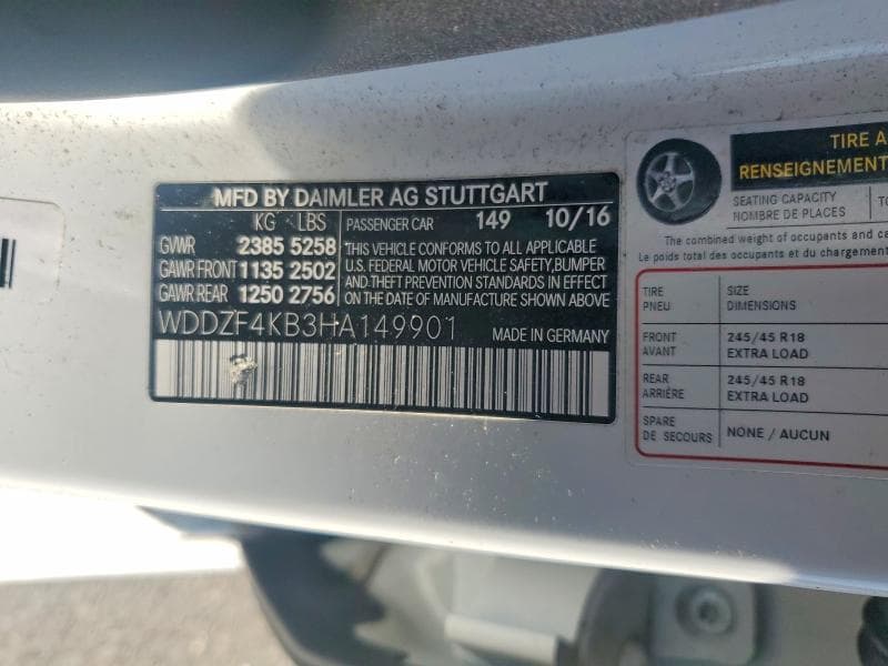 2017 MERCEDES-BENZ E 300 4MATIC 12