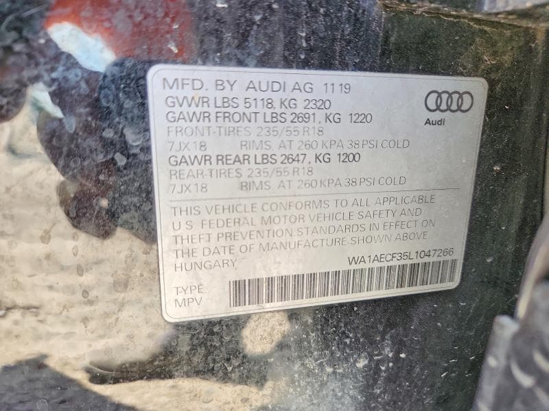 2020 AUDI Q3 PREMIUM 13