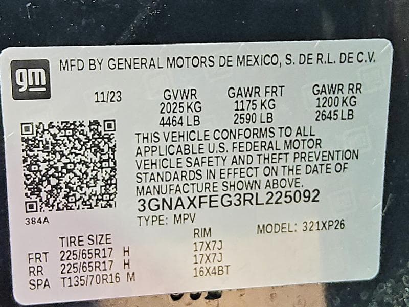 2024 CHEVROLET EQUINOX LS 13