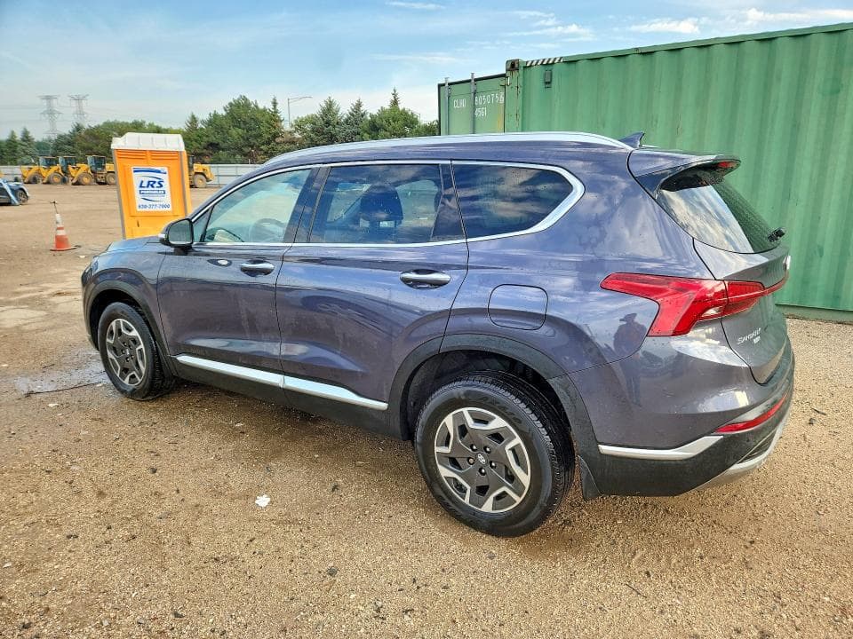 2022 HYUNDAI SANTA FE BLUE 2