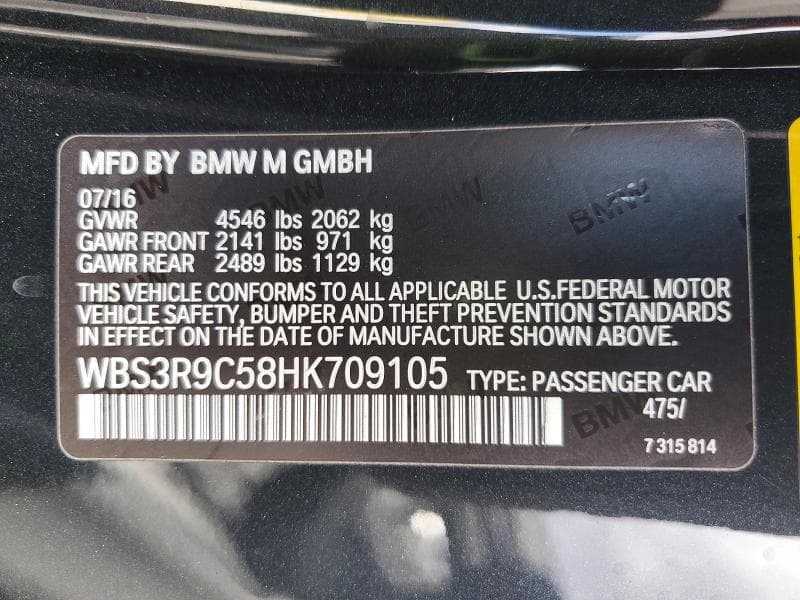 2017 BMW M4 12