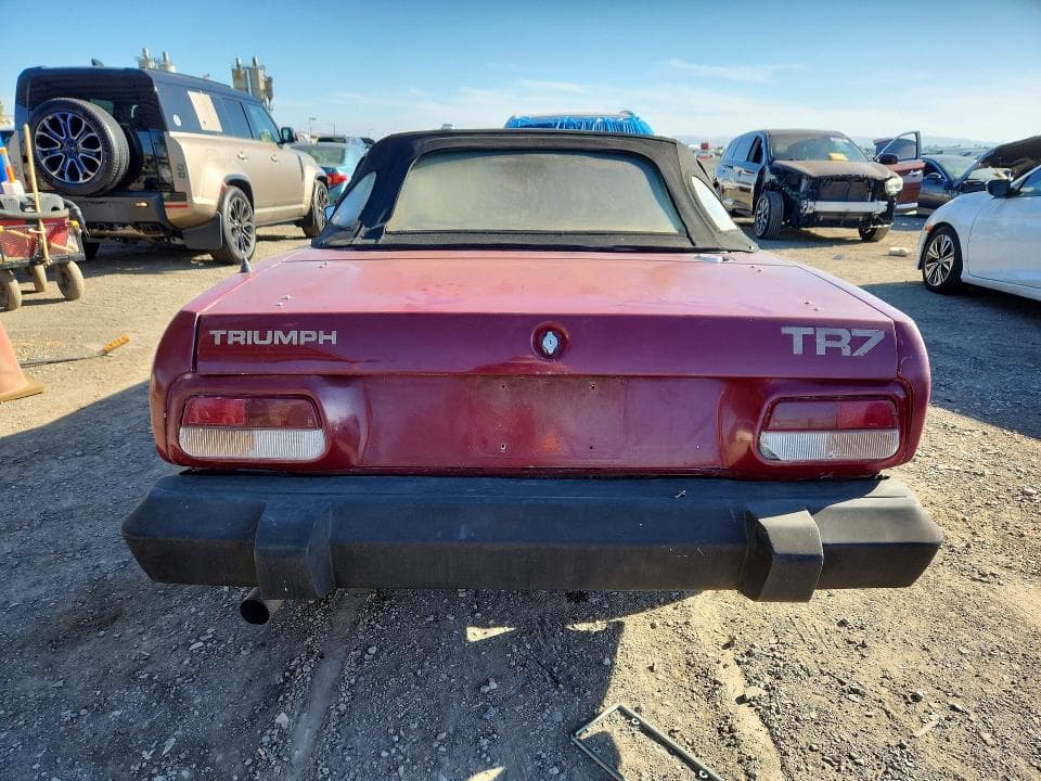 1980 TRIUMPH CAR CONVERTIBL 6