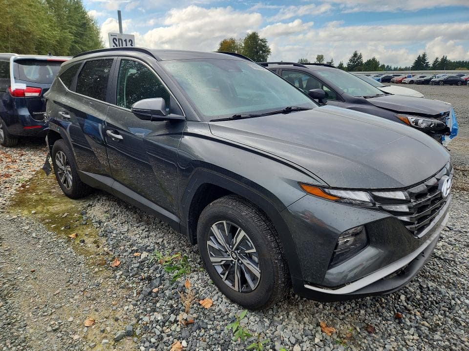 2023 HYUNDAI TUCSON BLUE 4