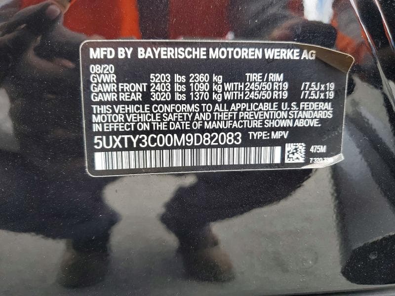 2021 BMW X3 SDRIVE30I 13