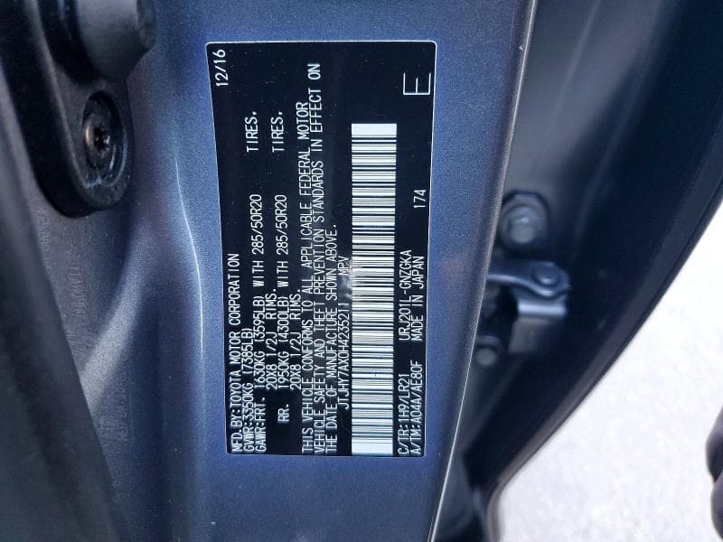 2017 LEXUS LX 570 14