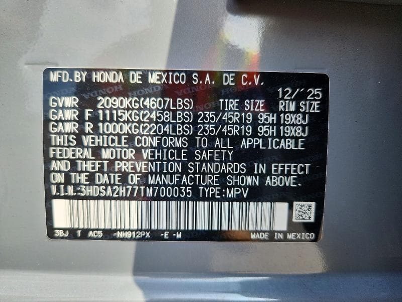 2026 ACURA ADX A-SPEC ADVANCE 14