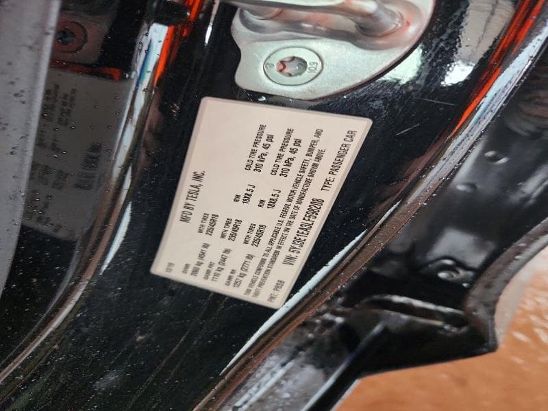 2020 TESLA MODEL 3 12