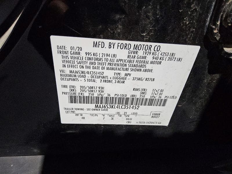 2020 FORD ECOSPORT TITANIUM 13