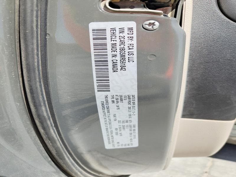 2021 CHRYSLER PACIFICA TOURING L 14