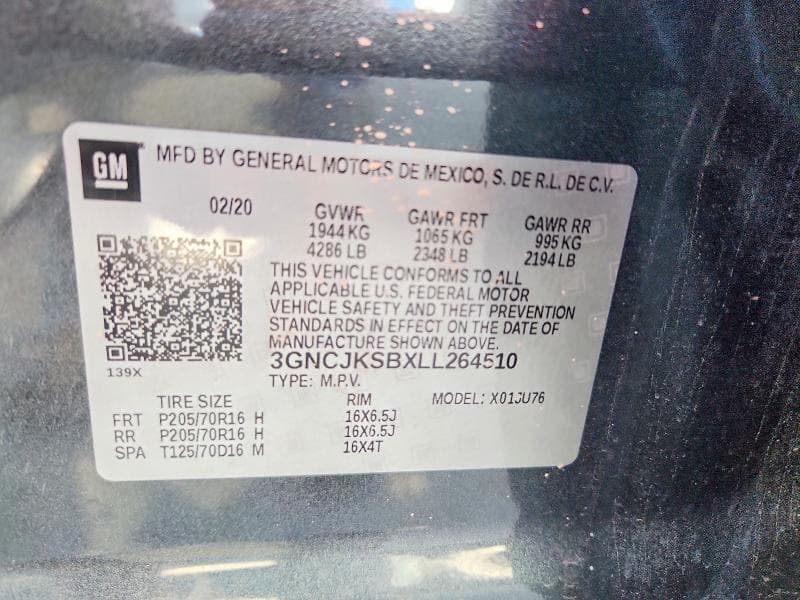 2020 CHEVROLET TRAX LS 13