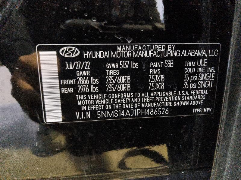 2023 HYUNDAI SANTA FE SE 12