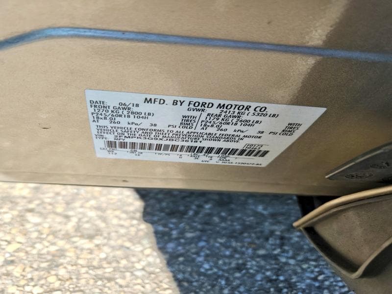 2018 FORD EDGE SE 13