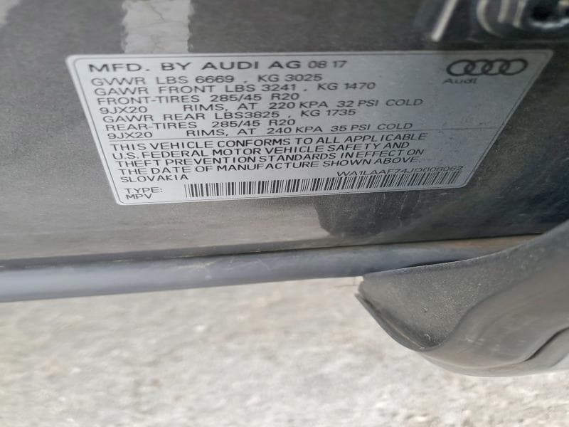 2018 AUDI Q7 PREMIUM PLUS 13