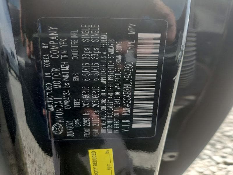 2022 HYUNDAI KONA SE 13