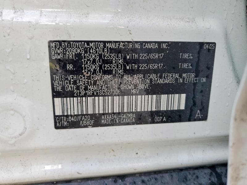 2025 TOYOTA RAV4 XLE 13