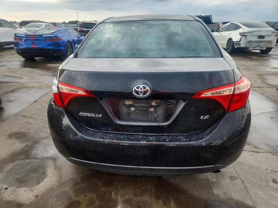 2018 TOYOTA COROLLA LE 6