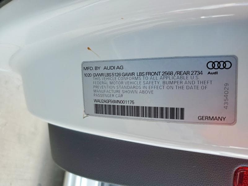 2021 AUDI A5 PREMIUM 45 12